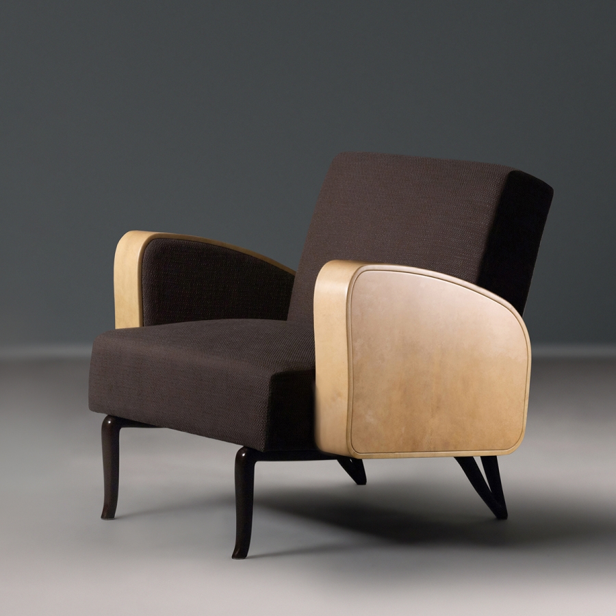 Mirador Lounge Chair, Dark | Alexander Lamont