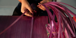 Straw Craft - Amethyst Ombré Havana