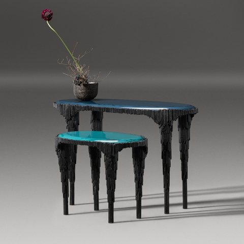 Lapis Side Tables Large